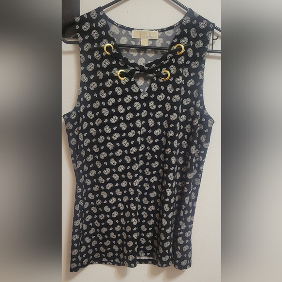 Michel kors Tops - Michel kors size Medium color dark blue/black